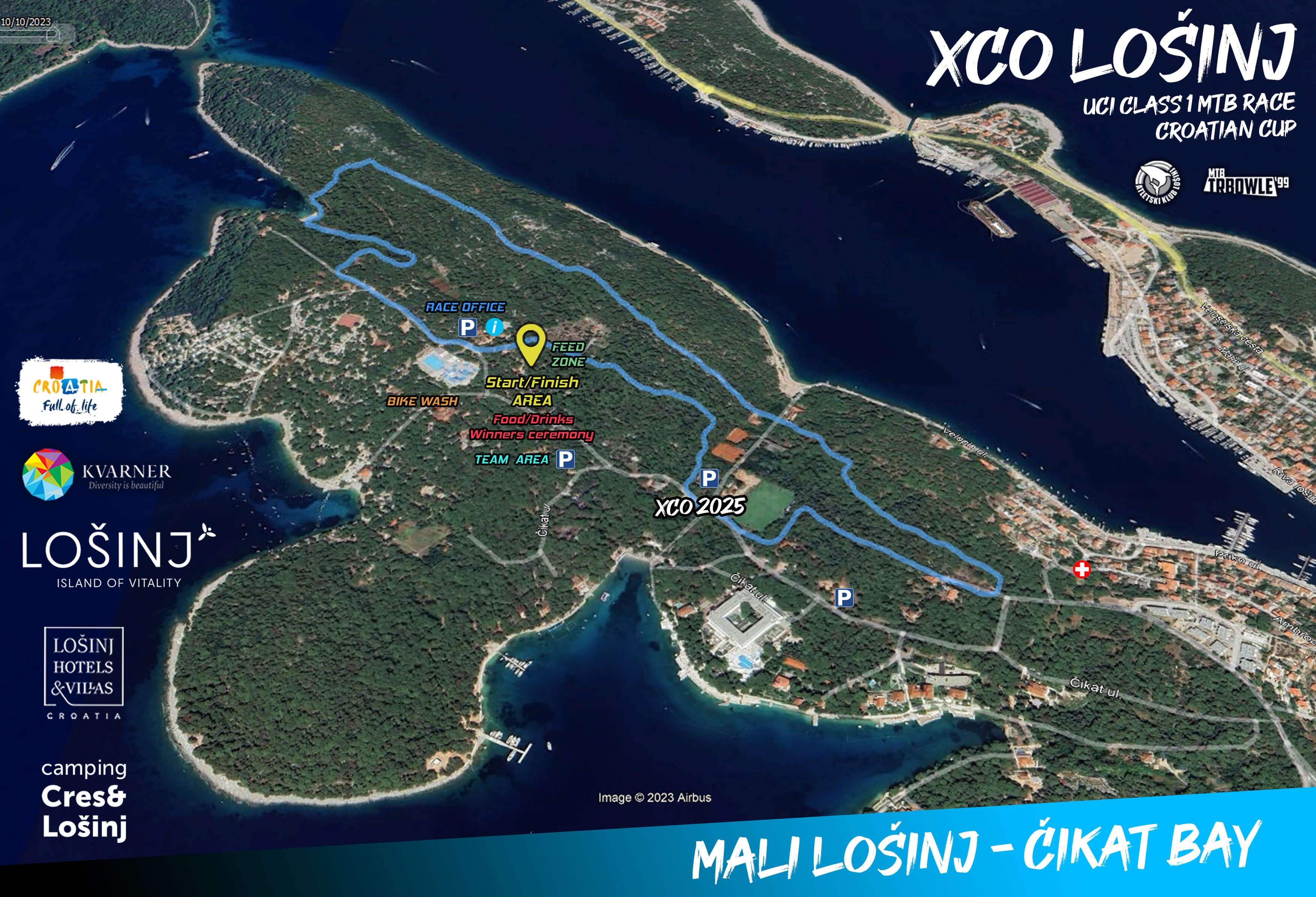 xco cross-country mtb race 21 - 23 March 2025 course area
